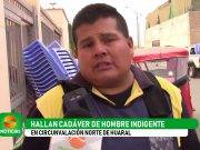 ¡De terror! Hallan cadáver de hombre indigente en Circunvalación Norte
