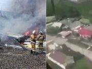 Pasajero grabó en video el momento en el que su avión se estrelló contra la tierra