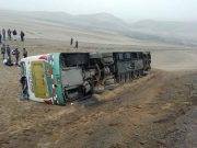 Huaura: Bus interprovincial se despista y deja 10 personas heridas