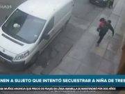 Policía capturó a sujeto que intentó secuestrar a una niña de tres años en plena calle