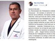 CALIFICAN DE PINOCHO Y FRACASADO A DIRECTOR DE LA DIRESA, «EL HUARALINO FERNANDO CÁRDENAS»