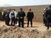 Hallan cadáver de hombre con herida de bala en Huando