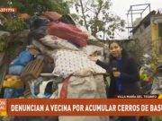 Mujer lleva 25 años acumulando basura en su casa y convive con ratas