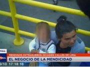Extranjeros pueden recaudar hasta 200 soles diarios haciéndose pasar como mendigos