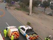 Lamentable!! Hombre muere atropellado tras escapar de delincuentes en Panamericana Norte