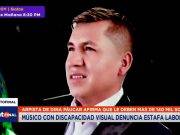 Salvador Dextre, exmúsico de Dina Páucar, denuncia estafa laboral