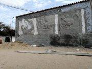 Polémica en Trujillo por un mural que retrata huacos eróticos