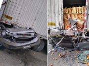 Choque entre camioneta y trailer deja 4 muertos en Huarmey