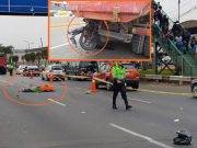 Motociclista murió al clavarse contra un camión