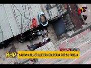 Mujer brutalmente agredida por su pareja fue rescatada por sus vecinos