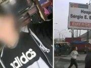 Adolescente grave tras ser baleado en bus en ómnibus por asaltantes