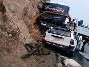 Fuerte choque frontal deja heridos de gravedad en carretera Huaraz – Pativilca