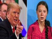 Trump se burla de la activista climática Greta Thunberg