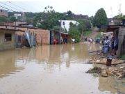 Fuerte temporal de lluvias deja dos niños fallecidos y 130 damnificados en Tarapoto