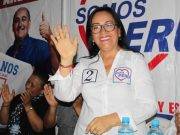 Candidata de Somos Perú Rosa Caycho participó de debate organizado por JEE de Huaura