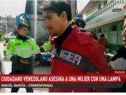 Venezolano robo y mató a obrera de limpieza