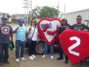 Rosa Caycho de Somos Perú, recorre provincia de Cañete