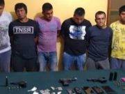 Tras persecución policía captura asaltantes de minivan en Huaral