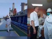 Por alerta de coronavirus, en Arequipa inspeccionan barco procedente de China
