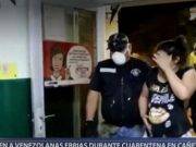 Cañete: detienen a extranjeras por beber licor durante toque de queda
