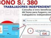 Bono Independiente 760 soles CONSULTA AQUÍ: conoce los pasos y cómo saber si eres uno de los beneficiarios