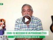 COVID-19: La necesidad de un periodismo ético