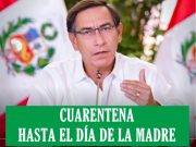 Gobierno apunta a ampliar cuarentena hasta el Día de la Madre