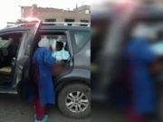 Policía ayudó a una mujer embarazada a dar a luz en el interior de un patrullero en Canta