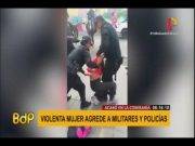 Violenta mujer termina en la comisaria tras agredir a autoridades durante intervención