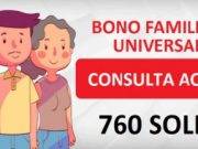 Bono universal: suspenden plataforma para inscripción de hogares hasta mañana
