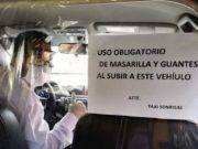Covid-19: solo dos pasajeros podrán viajar en taxis según protocolo sanitario