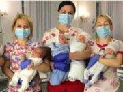 Los bebés nacidos de vientres de alquiler varados en un hotel en Ucrania debido a la pandemia