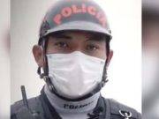 “Fue muy duro para mí”: policía que venció la COVID-19 vuelve a patrullar las calles de Lima