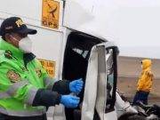 Choque deja dos heridos en el km118 de la Panamericana Norte