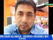 Regidor Villanueva: «Se ha solicitado la vacancia de 5 regidores, tan solo por fiscalizar» (Video)