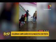 Hacen fiesta de cumpleaños a su perro en pleno estado de Emergencia en Huacho