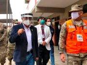 Ricardo Chavarría monitoreó atención de personas en el primer día de La Operación Tayta en Huaral