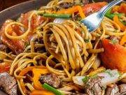 Tallarín saltado criollo adaptado a estos tiempos
