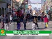 COVID-19: ASÍ TRANSCURRE LA CUARENTENA FOCALIZADA EN HUARAL HOY SÁBADO
