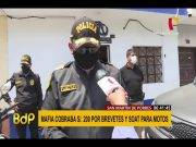 Intervienen local donde falsificaban SOAT y licencias de conducir en SMP