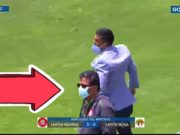 Captan al Jefe de la DIRESA en partido del Unión Huaral y dentro de su horario de trabajo