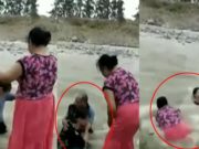 Mujer fue arrastrada por intenso caudal de río Rímac cuando se bautizada.