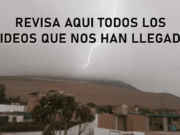 Tormenta eléctrica sorprendió a Huaralinos en la tarde de hoy