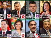 Hasta el momento ya son 11 los candidatos presidenciales para el 2021