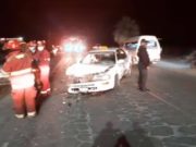 Choque de auto colectivo con monta carga deja 3 heridos en Pativilca