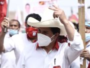 Candidato a la presidencia Pedro Castillo dio positivo a COVID-19