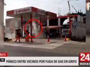 Pánico en Nuevo Imperial (Cañete) por fuga masiva de gas en un grifo