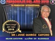 Se nos fue Pepe Quiroz.. descansa en Paz! Locutor y periodista peruano