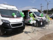 Gobierno Regional de Lima Provincias entrega dos ambulancias equipadas al hospital de Cañete