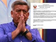 JEE excluye a candidato presidencial de APP Cesar Acuña